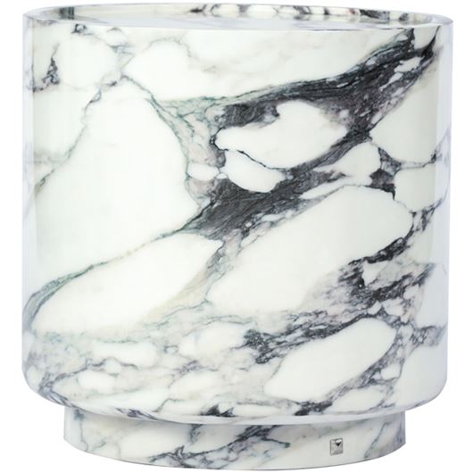 Picture of VIOLTO side table white - dia 50cm