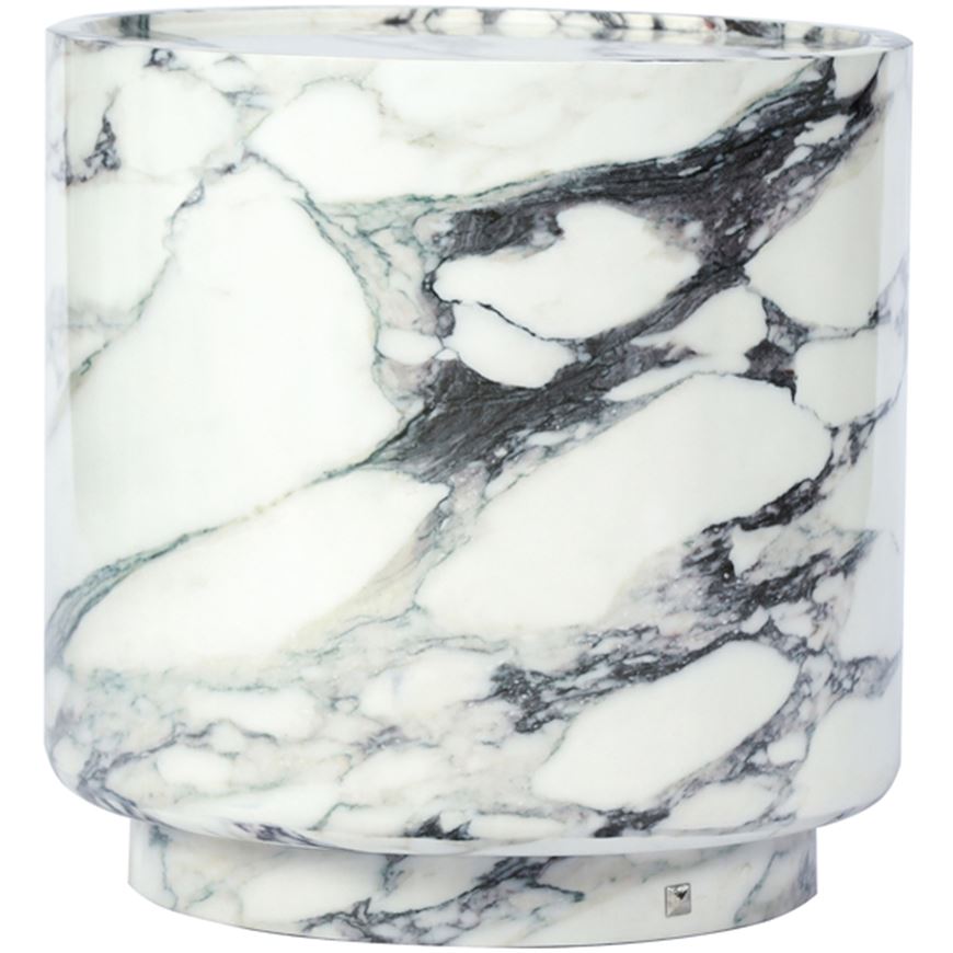 Picture of VIOLTO side table white - dia 50cm