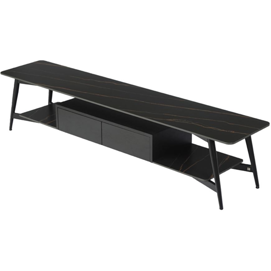 Picture of ETHAN tv unit black - 42x200cm