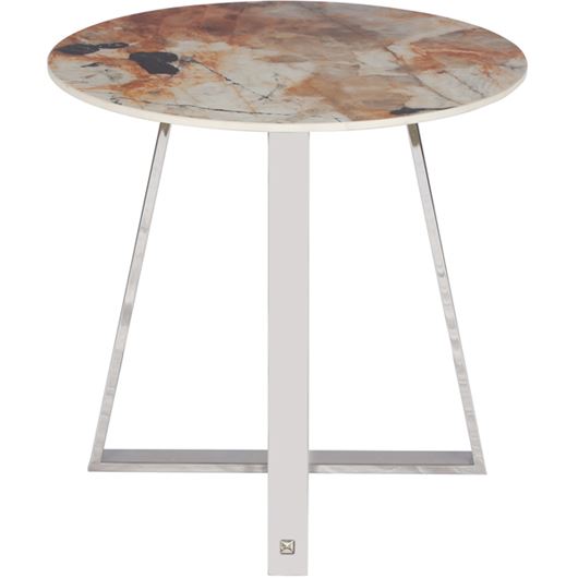 Picture of MENZA side table multicolour - dia 60cm