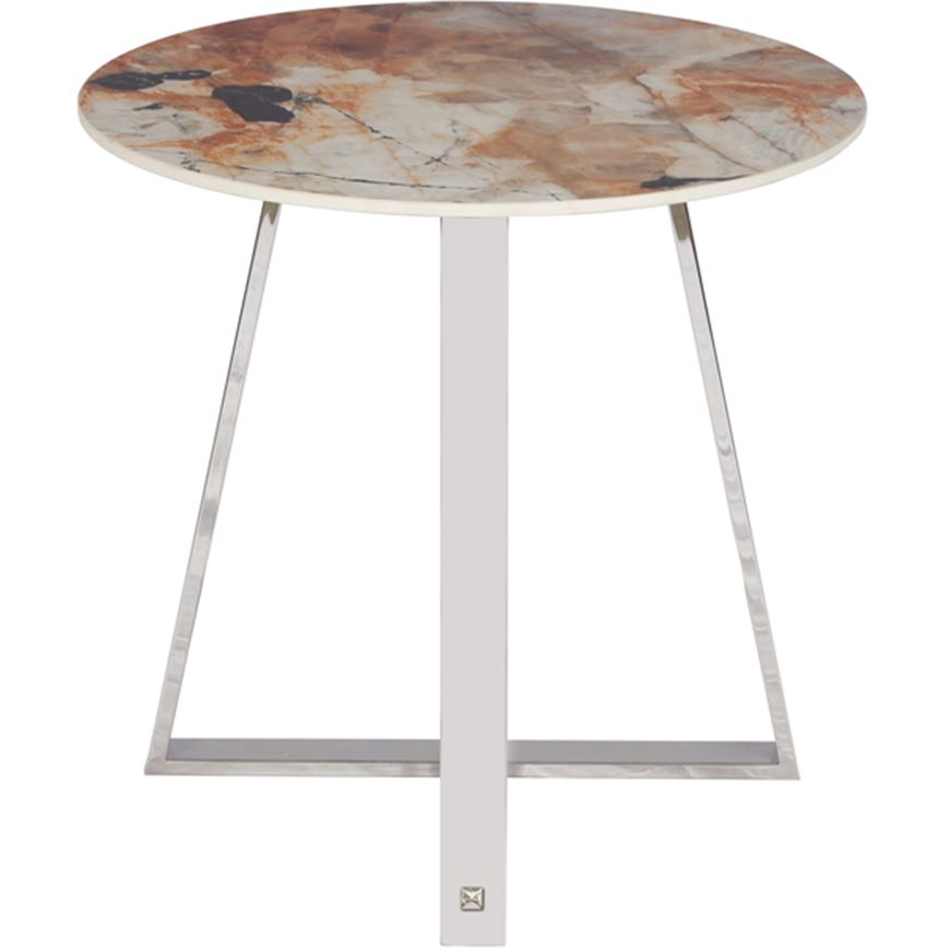 Picture of MENZA side table multicolour - dia 60cm
