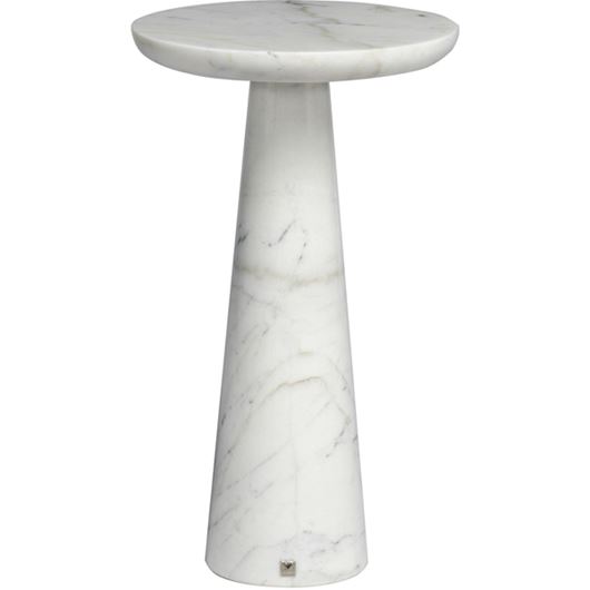 Picture of ROCI side table white - dia 35cm