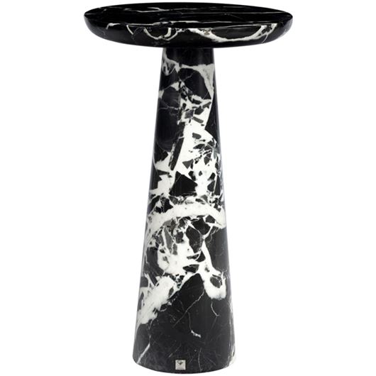 Picture of ROCI side table black - dia 35cm