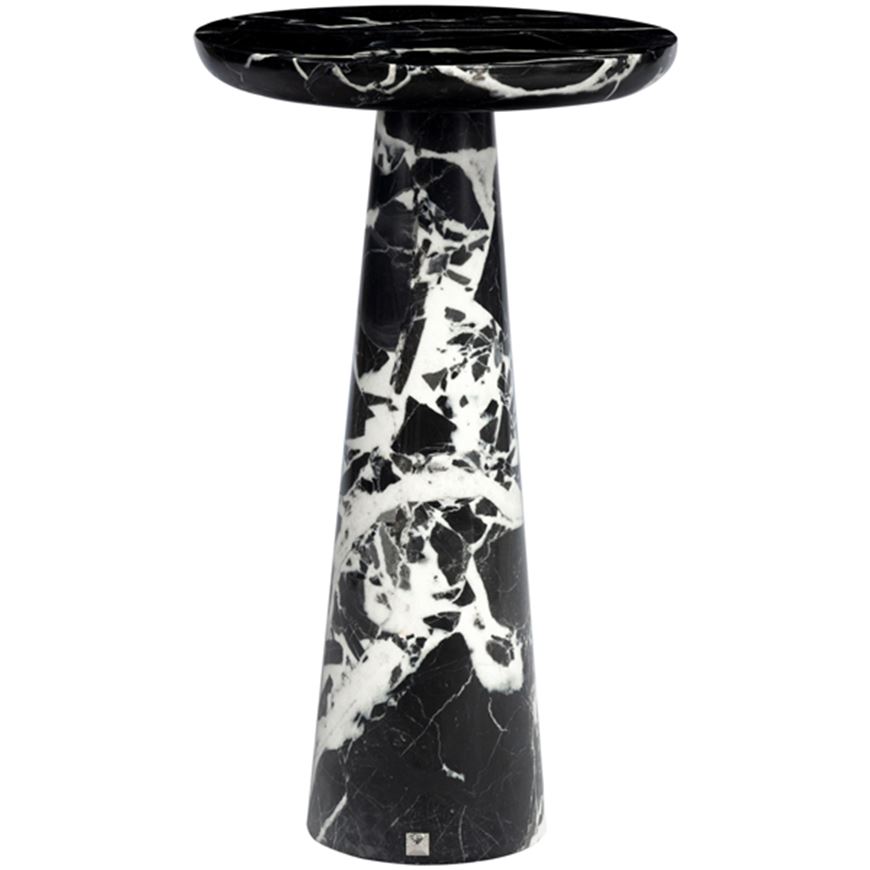 Picture of ROCI side table black - dia 35cm