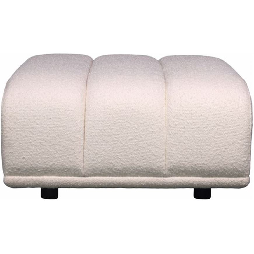 PALERMO footstool white - medium