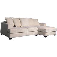 DOCKLANDS 2 seater sofa with right chaise white