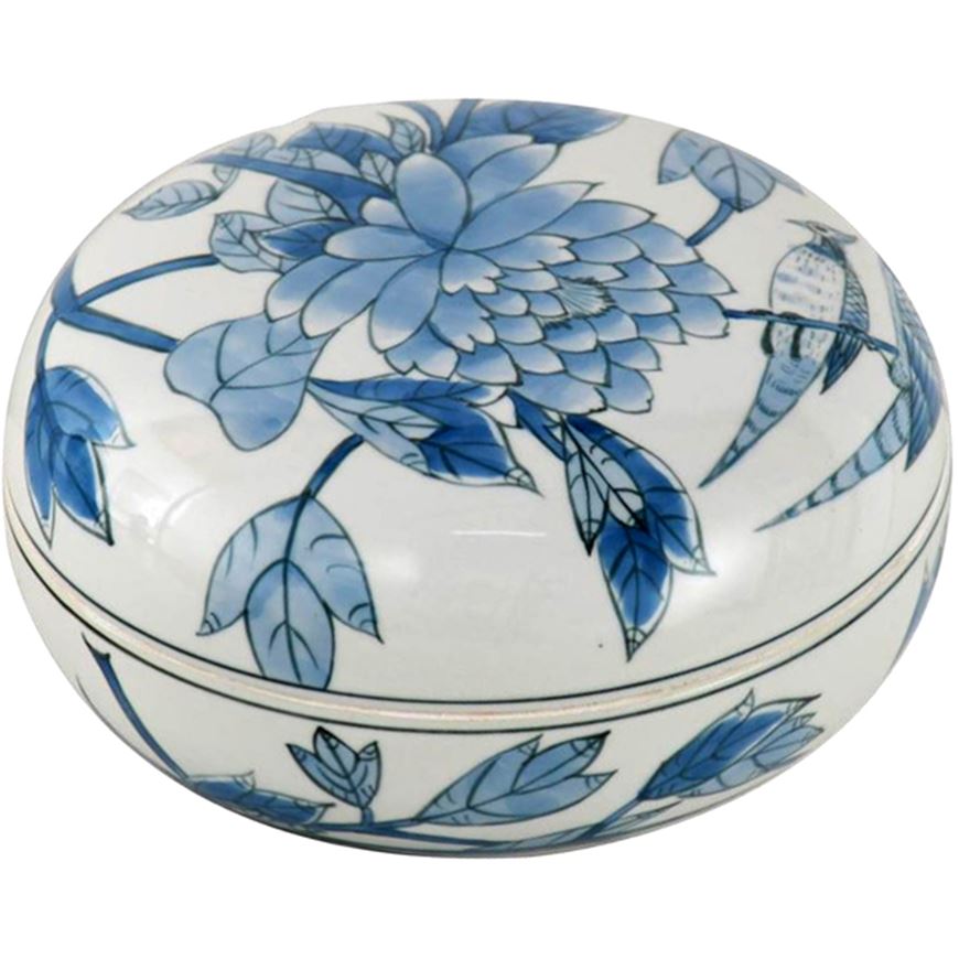Picture of RYKER box white/blue - dia 20cm