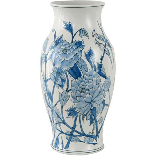 Picture of RYKER vase white/blue - H52cm