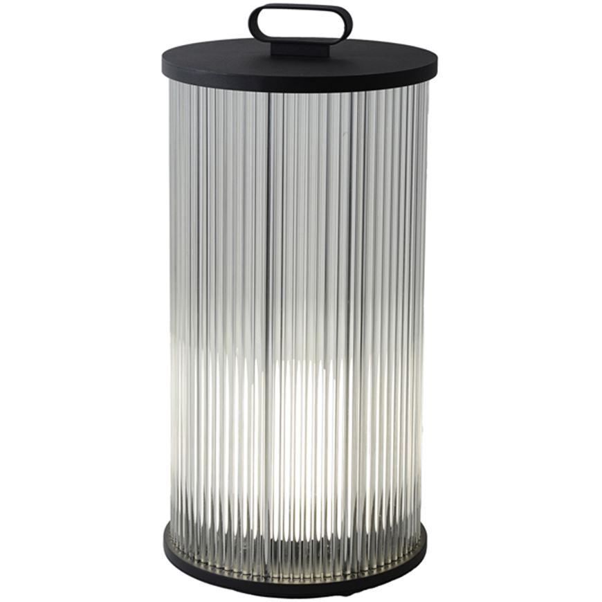 Picture of ALICANTE table lamp clear/black - H60cm