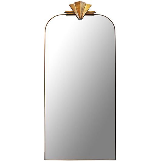 Picture of AMELIE floor mirror brass - 190x80cm