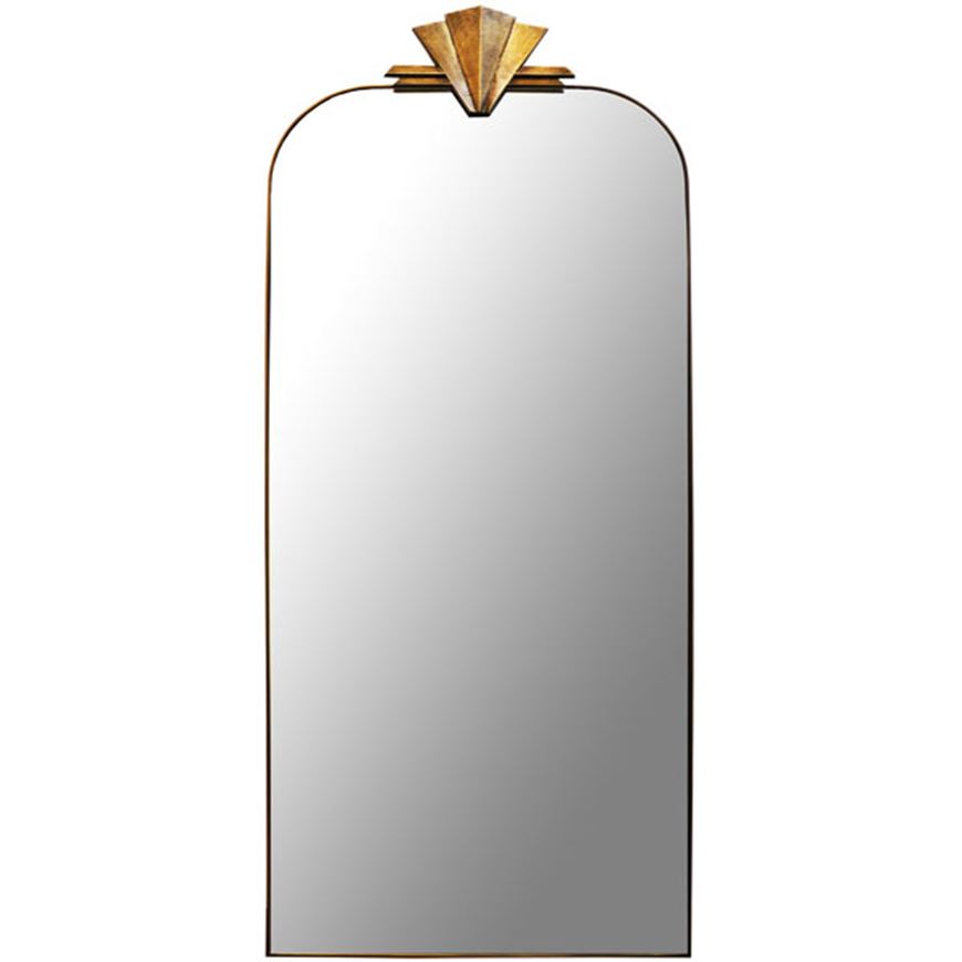 Picture of AMELIE floor mirror brass - 190x80cm