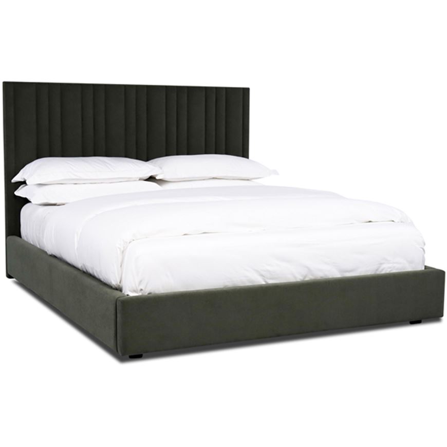 Picture of CATANIA bed green - 160x200cm