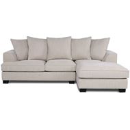 MELBOURNE 2 seater sofa with right chaise beige