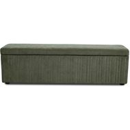 CATANIA storage stool green - 160x40cm