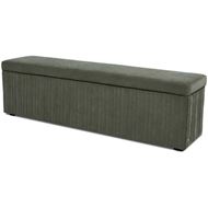 CATANIA storage stool green - 160x40cm