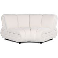 POSTO corner modular chair white