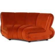 POSTO corner modular chair rust