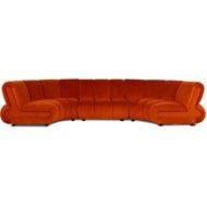 POSTO corner modular chair rust