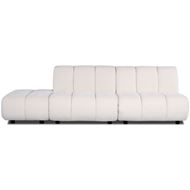 POSTO armless modular chair white