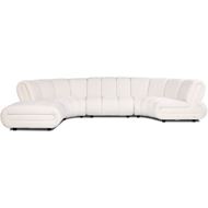 POSTO armless modular chair white