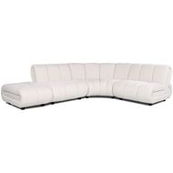 POSTO armless modular chair white