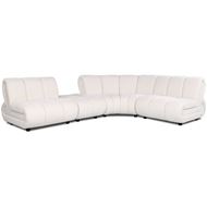 POSTO armless modular chair white