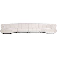 POSTO armless modular chair white