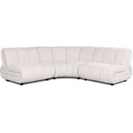 POSTO armless modular chair white