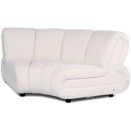 POSTO corner modular chair white