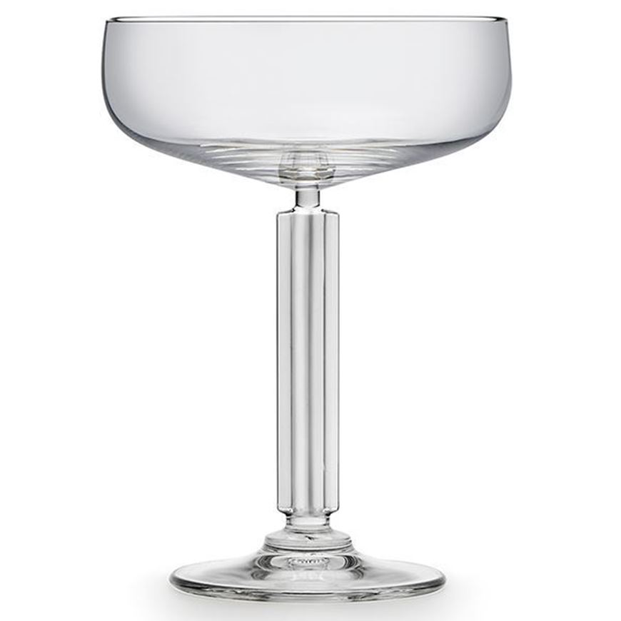 MODERN America coupe glass 29cl clear