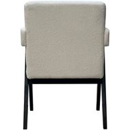 BYRON dining armchair white