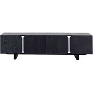 OLBIA tv unit black - 52x198cm