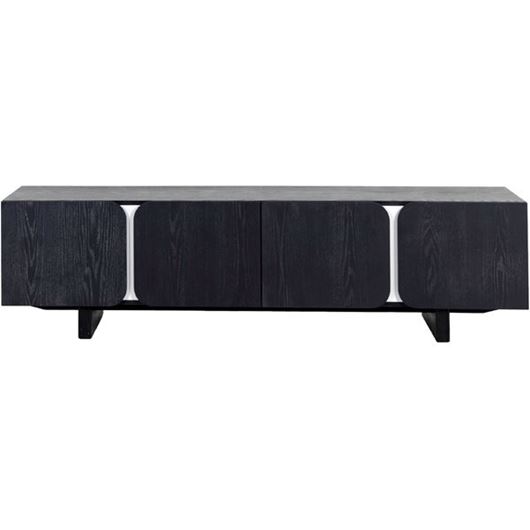OLBIA tv unit black - 52x198cm