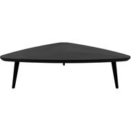 NOIR coffee table black - 138x130cm