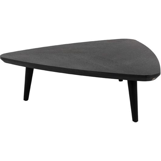 NOIR coffee table black - 99x93cm