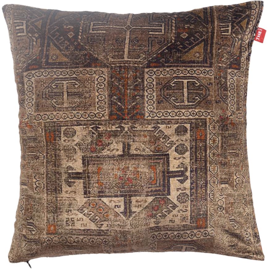 Picture of SHIRVAN cushion cover brown - 45x45cm