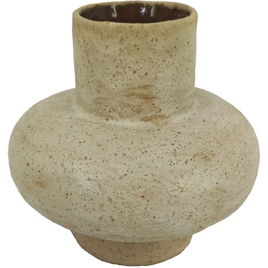 Picture of LERA vase cream - H14cm