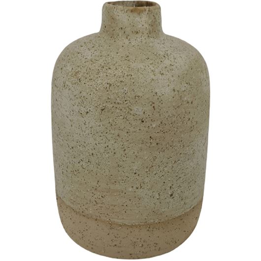 Picture of CASSIA vase cream - H14cm