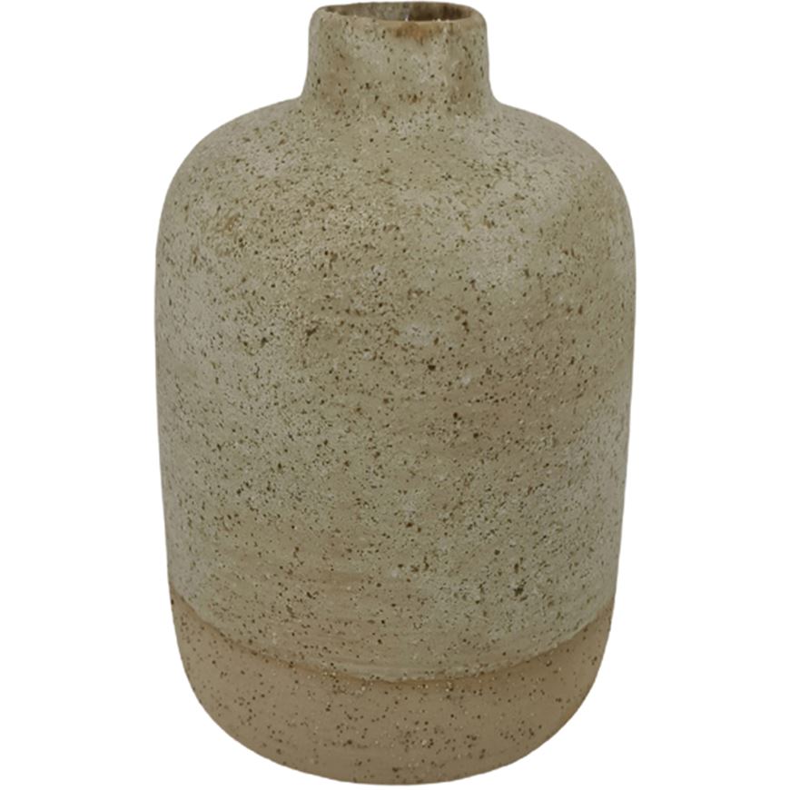 Picture of CASSIA vase cream - H14cm