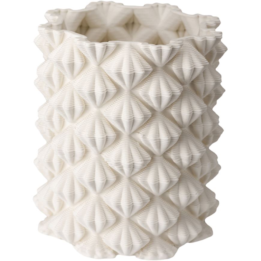 Picture of GABLE vase white - H27cm