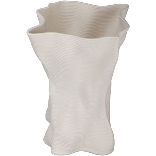 Picture of ADDAX vase white - H30cm