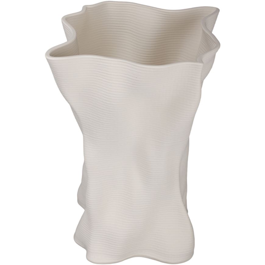 Picture of ADDAX vase white - H30cm