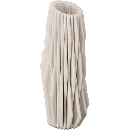 Picture of EZLYNN vase white - H35cm