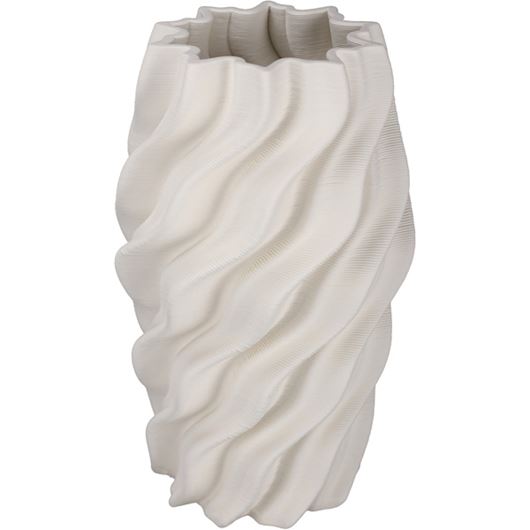 Picture of RAINI vase white - H27cm