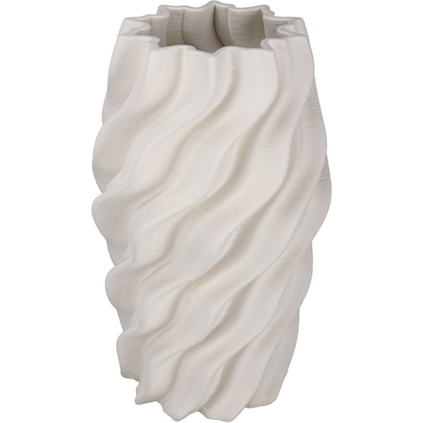 Picture of RAINI vase white - H27cm