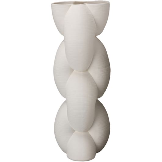 Picture of TAVIS vase white - H37cm