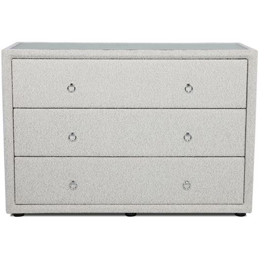 CAMPO chest of 3 drawers white