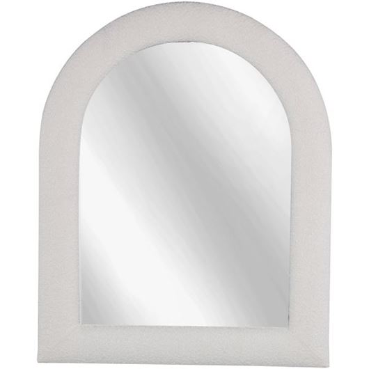 CUBILE wall mirror white - 100x80cm