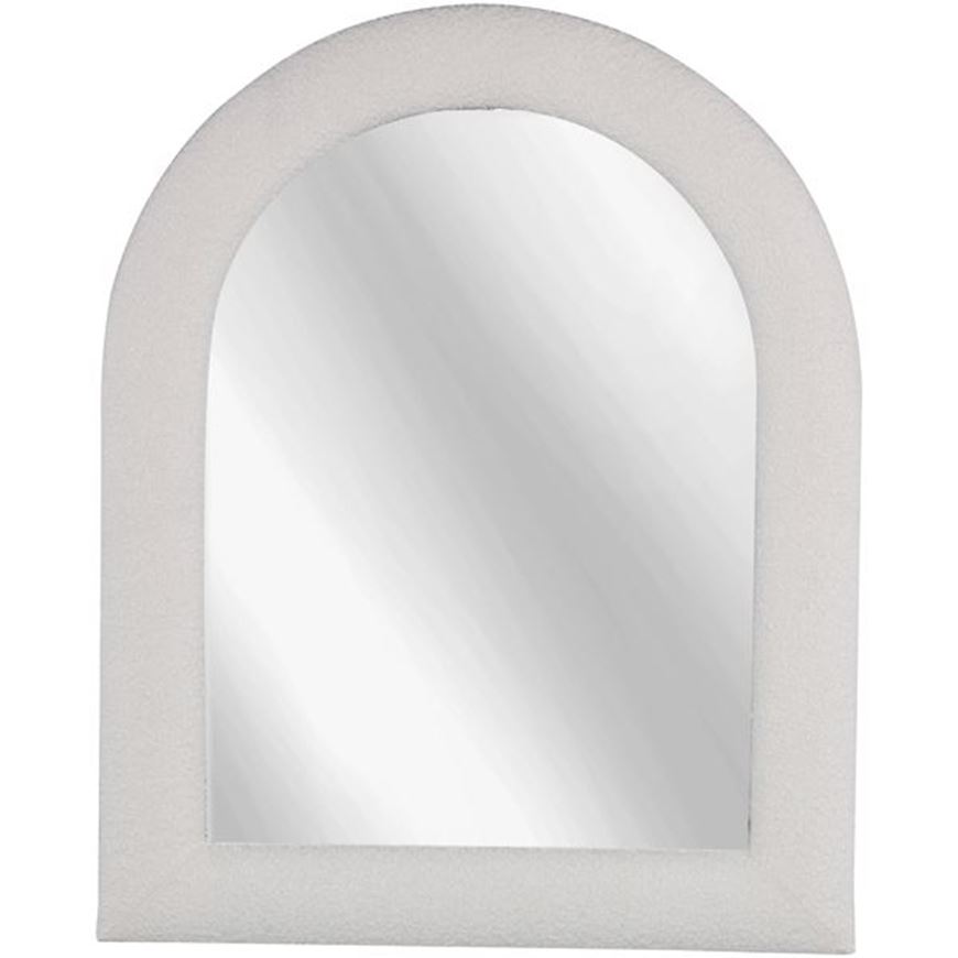 CUBILE wall mirror white - 100x80cm