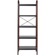 BELLWOOD display unit black/walnut - 170x61cm